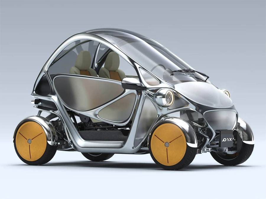RoboEV：情感智能与 3 D 打印重新定义城市出行