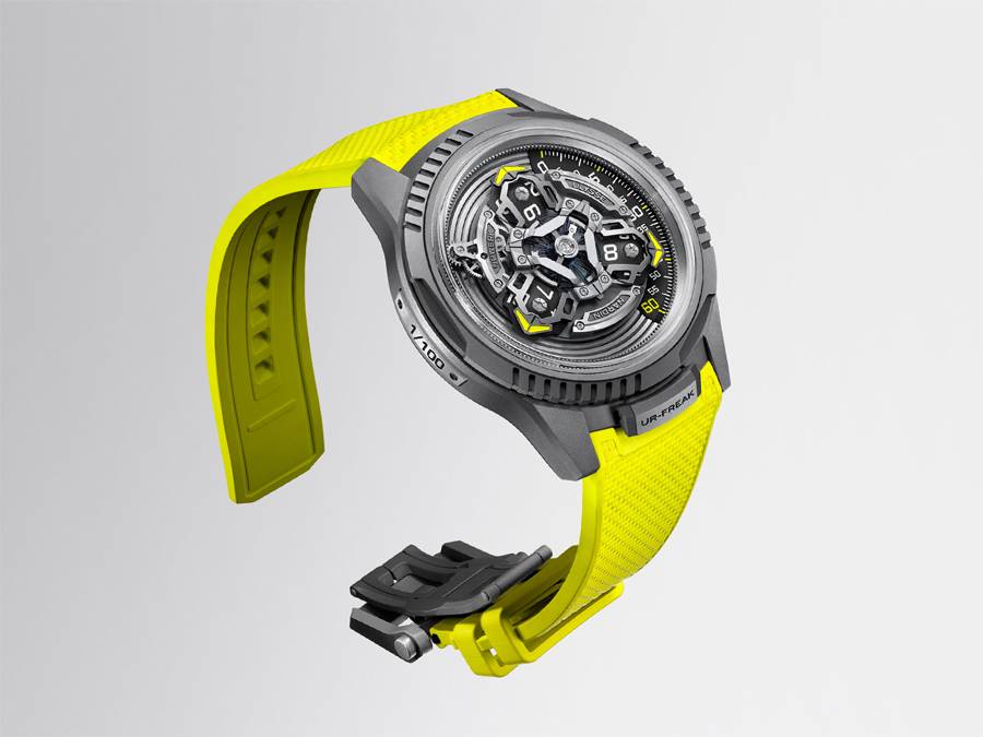 当URWERK遇见雅典表：限量百枚的时空漫游者URFREAK