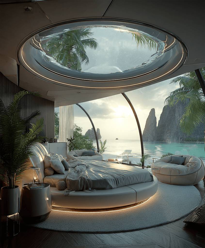 球形茧居整体景观5