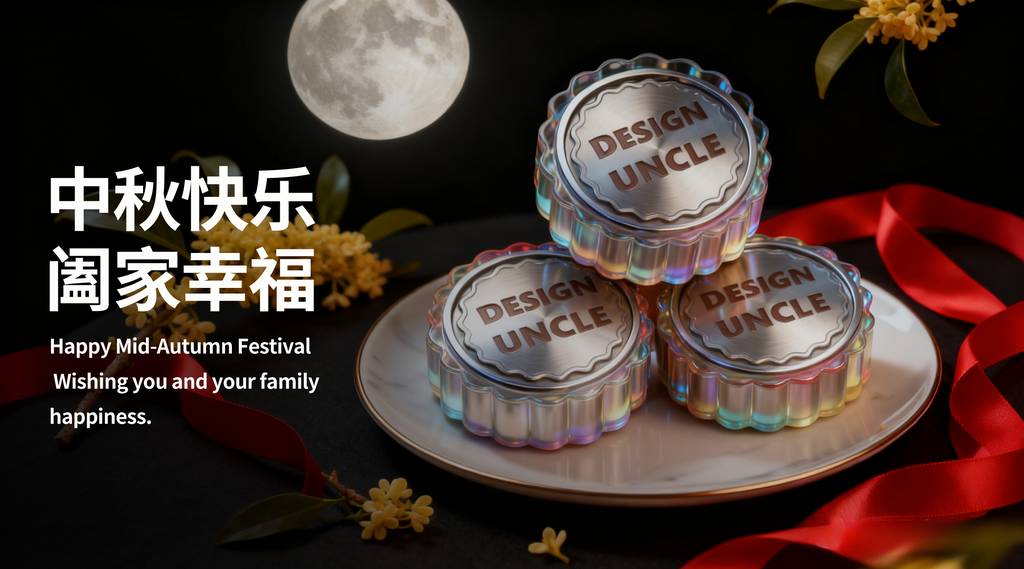 用Figma+AI 做一个特别的月饼!顺祝各位中秋快乐阖家幸福!