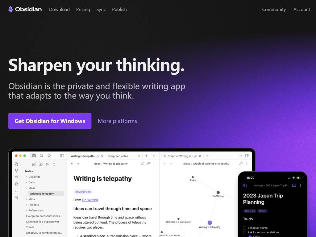 Obsidian+Khoj AI设计师的第二大脑！