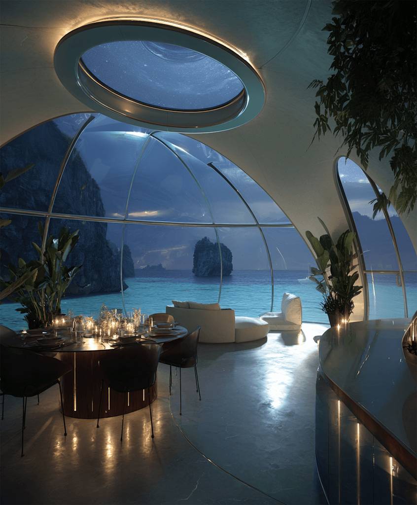 球形茧居整体景观8