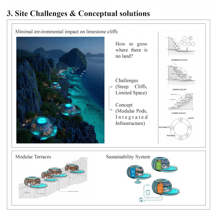 球形茧居整体景观3