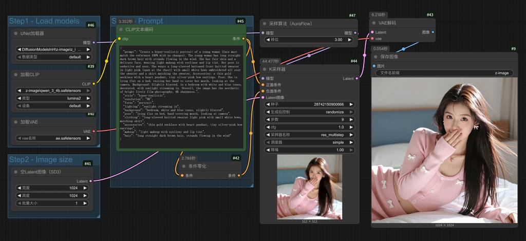 ZImage实力如何？人像对比测试