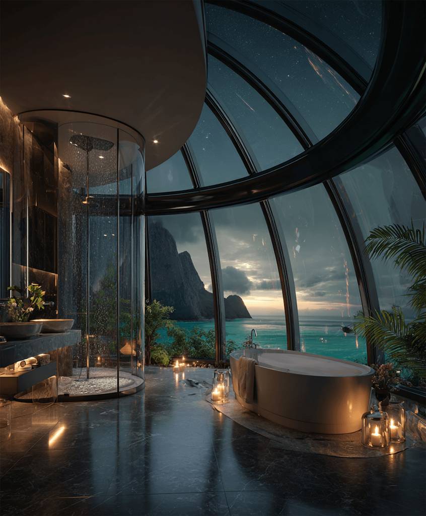 球形茧居整体景观6