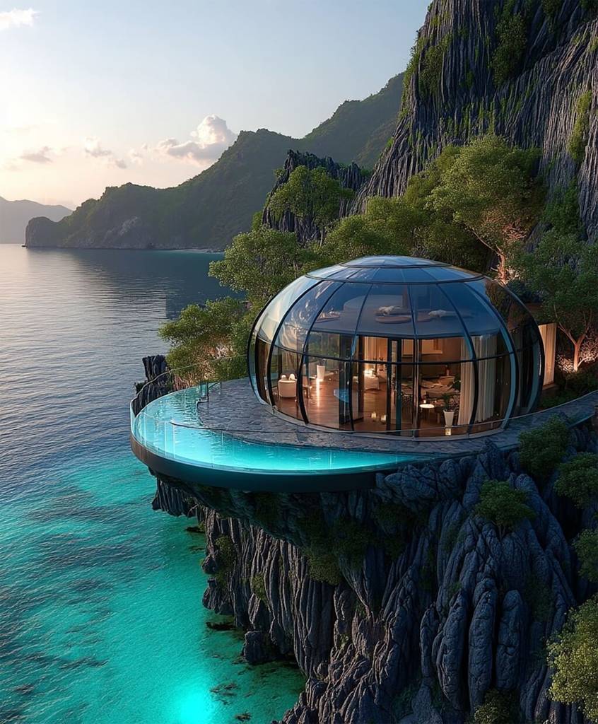 球形茧居整体景观9