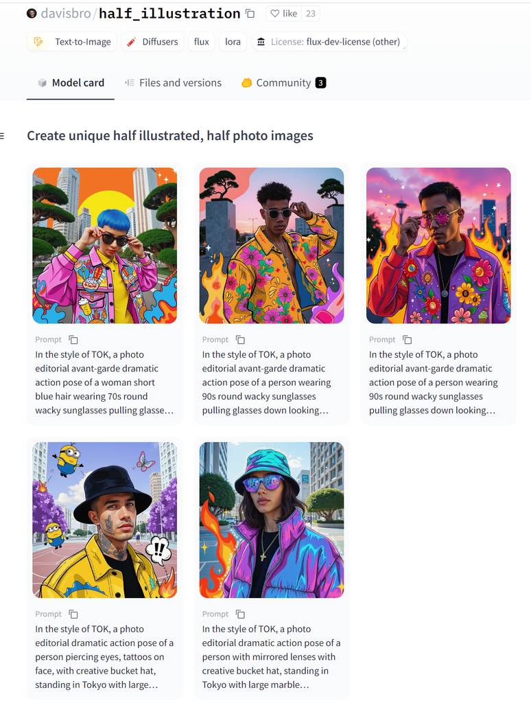 介绍一个很有范的FLUX  LoRAhalf_illustration