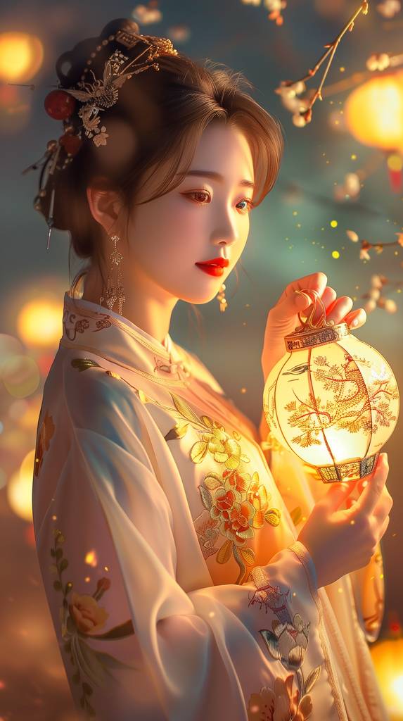 leolee3784_a_model_in_a_chinese_dress_holding_a_a_lantern_cute__3697d707-6624-4f78-9bb8-d638b13323b8.png