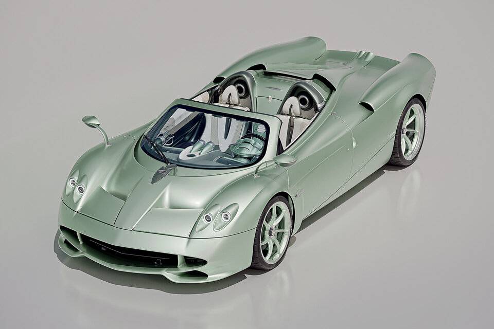 帕加尼Huayra Codalunga Speedster:复刻60年代赛车魂,10台限量的机械艺术品