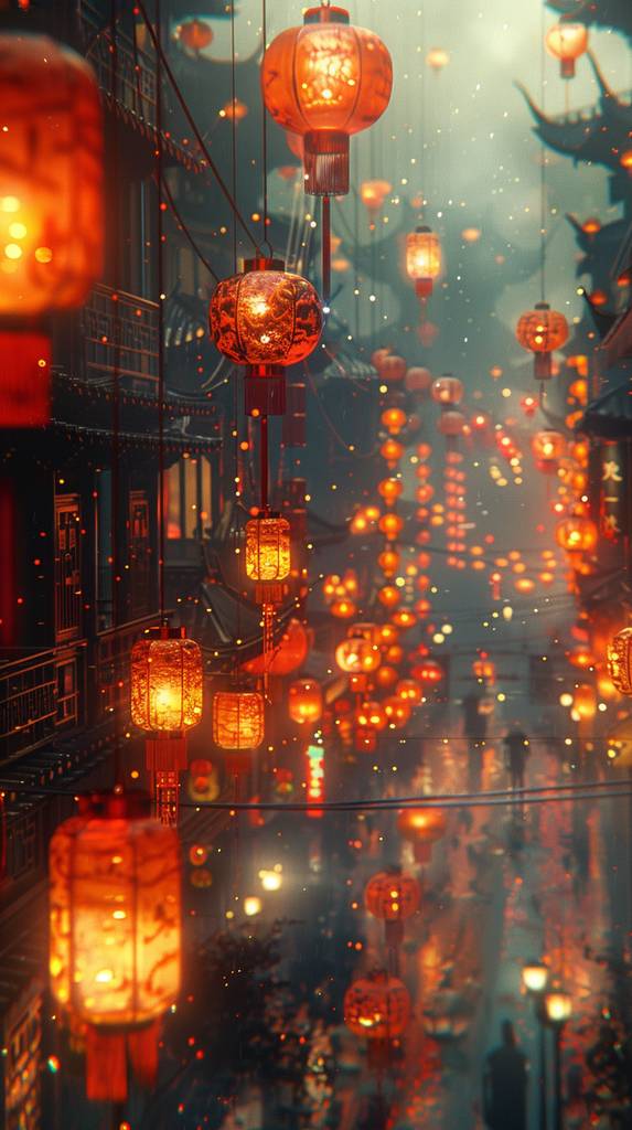 leoleexh_an_array_of_lit_lanterns_on_a_dark_street_in_the_style_909f8122-1617-4879-bfb2-1111fe2b039c.png